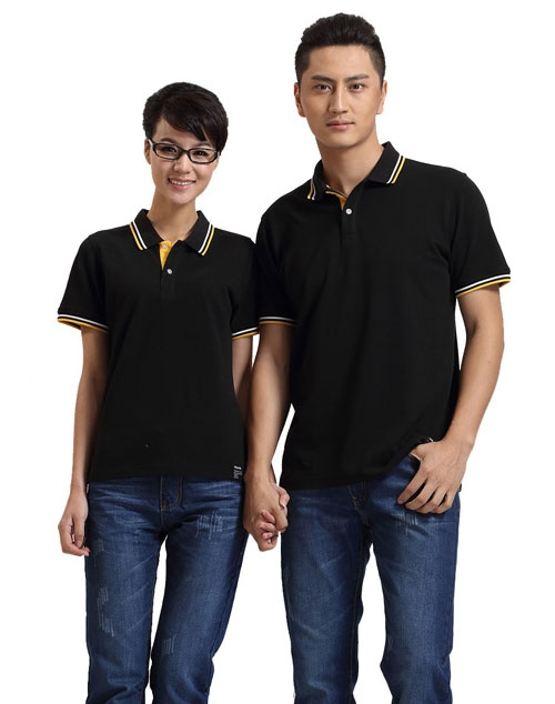 時尚翻領(lǐng)工作服T恤