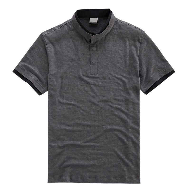 時尚立領(lǐng)T恤衫