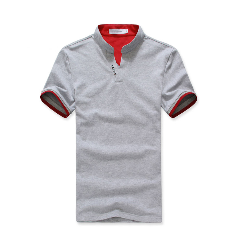 時尚立領(lǐng)T恤衫