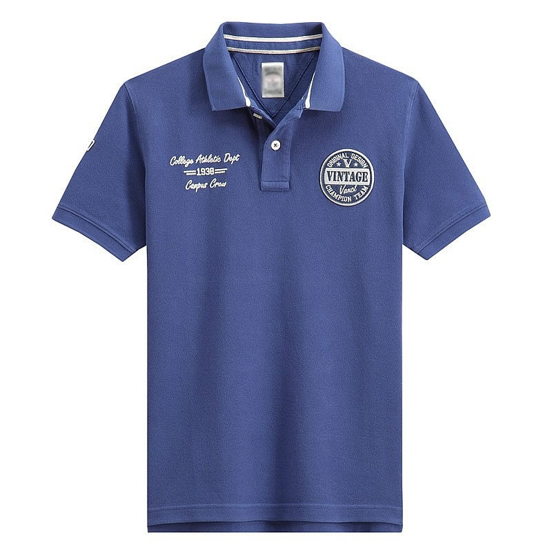 深藍(lán)色T恤衫