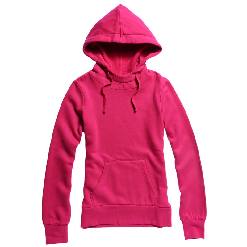 玫紅色時(shí)尚長袖衛(wèi)衣