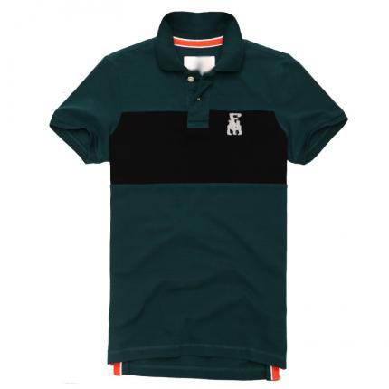 藏青色男款短袖棉質T恤衫工廠生產(chǎn)制作