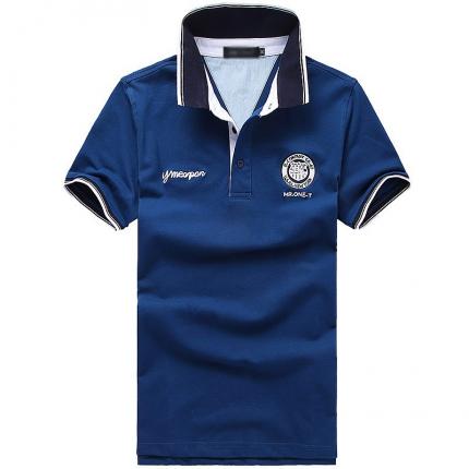 韓版立領(lǐng)T恤衫免費(fèi)繡花