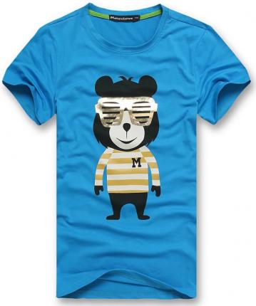 時尚印花圖案童裝T恤設(shè)計