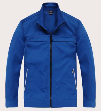 藍色拉鏈工程制服